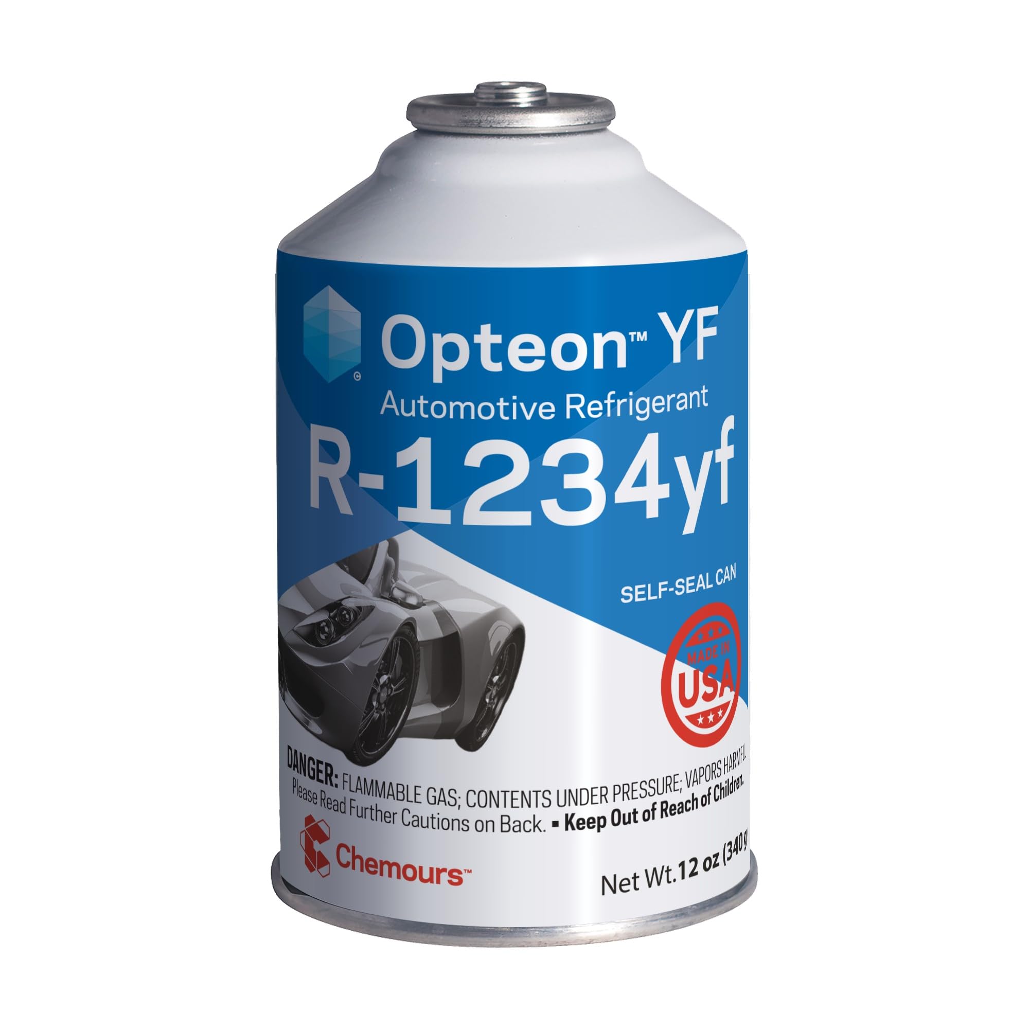 Amazon.com: Opteon Chemours YF R-1234yf Refrigerant, 12 oz Self
